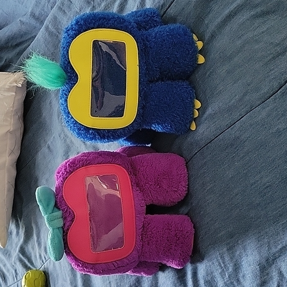 Griffon Fee Woogie purple & Blue plush Iphone samsung picture frame photos toys - Picture 2 of 12